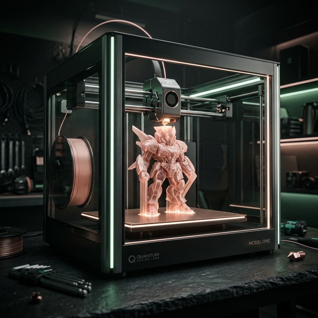 Futuristic 3D Printer